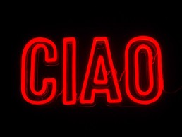 CIAO neon signs for home and restaurant
