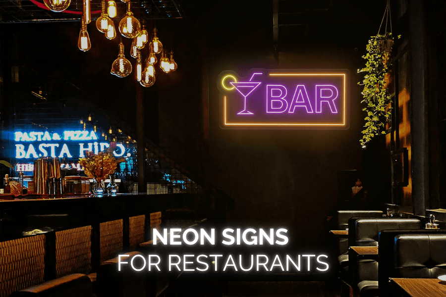 custom neon signs for restaurants