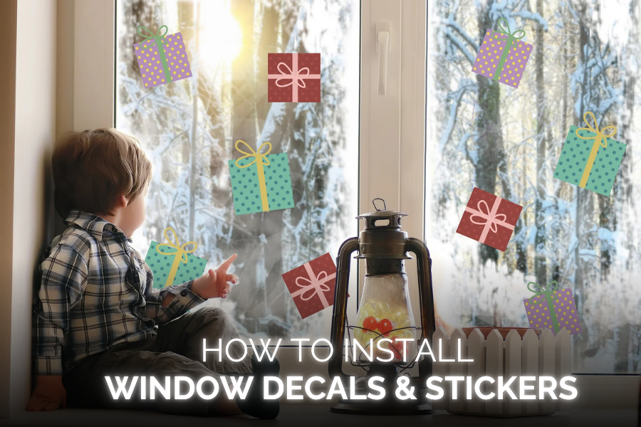 How to Apply Window Decals & Stickers