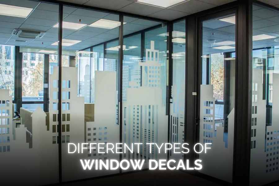 Types Of Window Decals