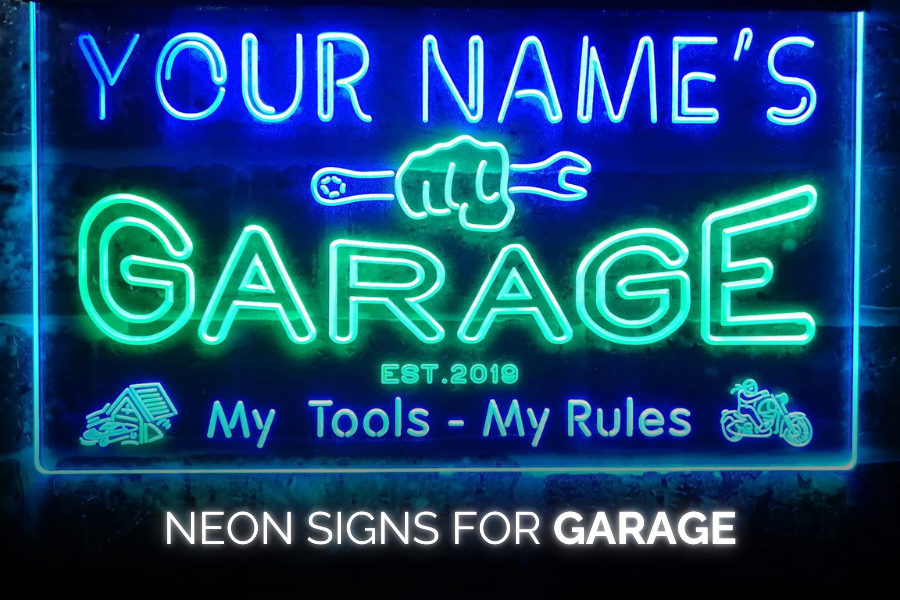 Neon Signs for Garage