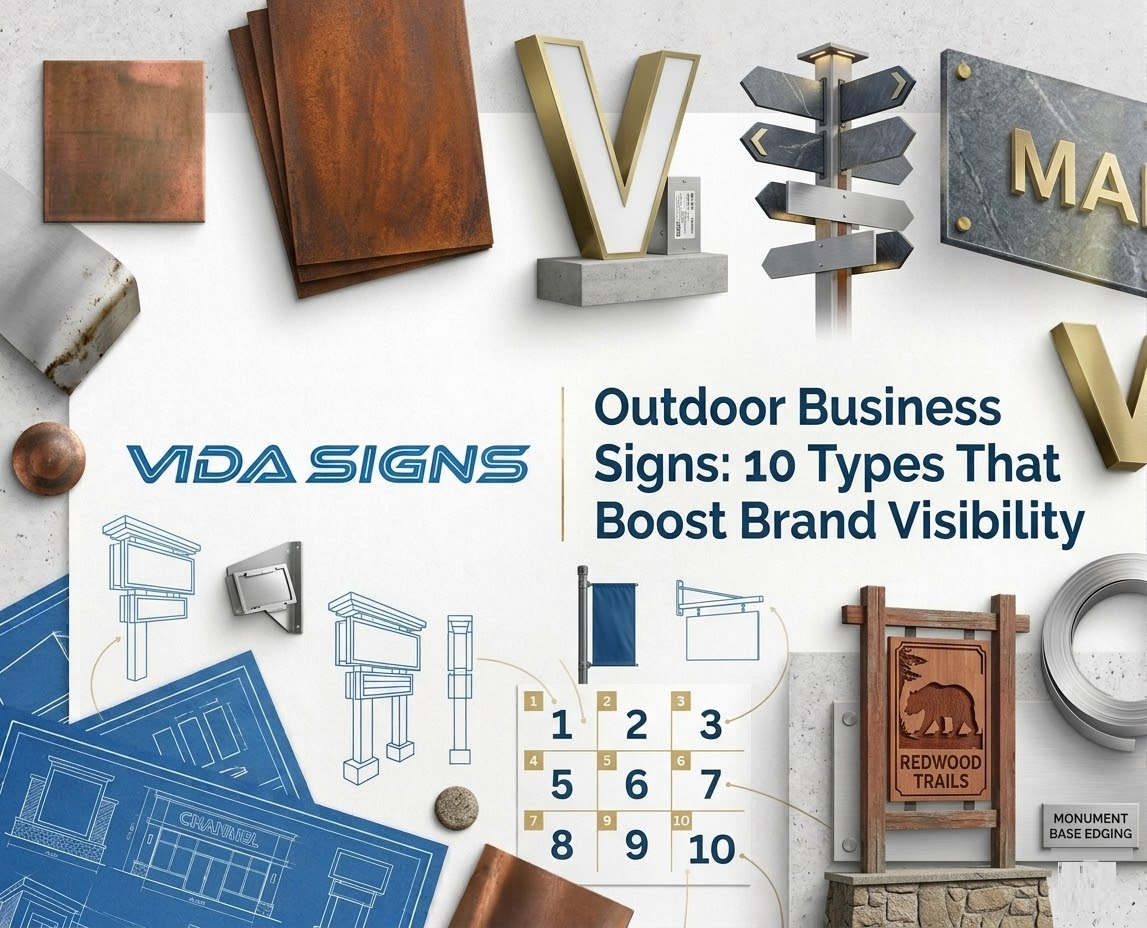 Outdoor Business Signs